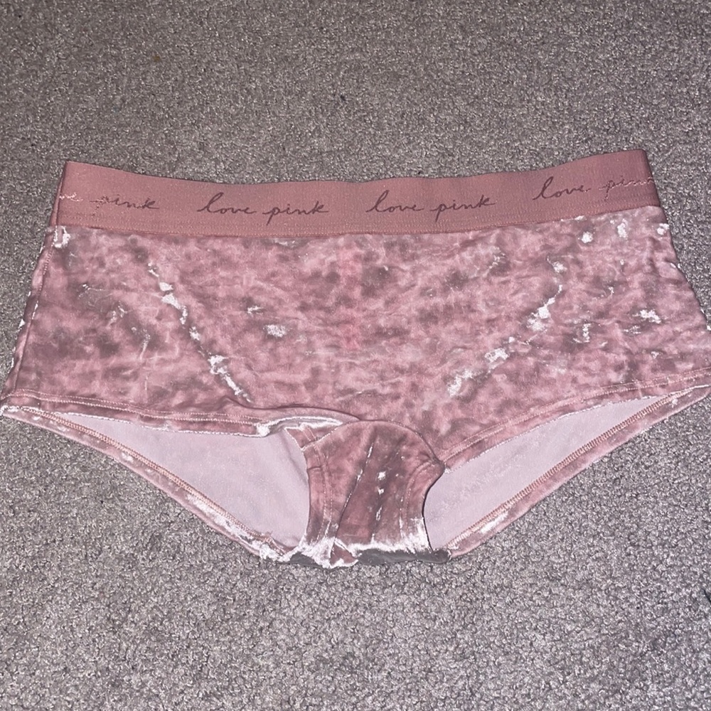 Never worn. Cheeky boy-short underwear from PINK